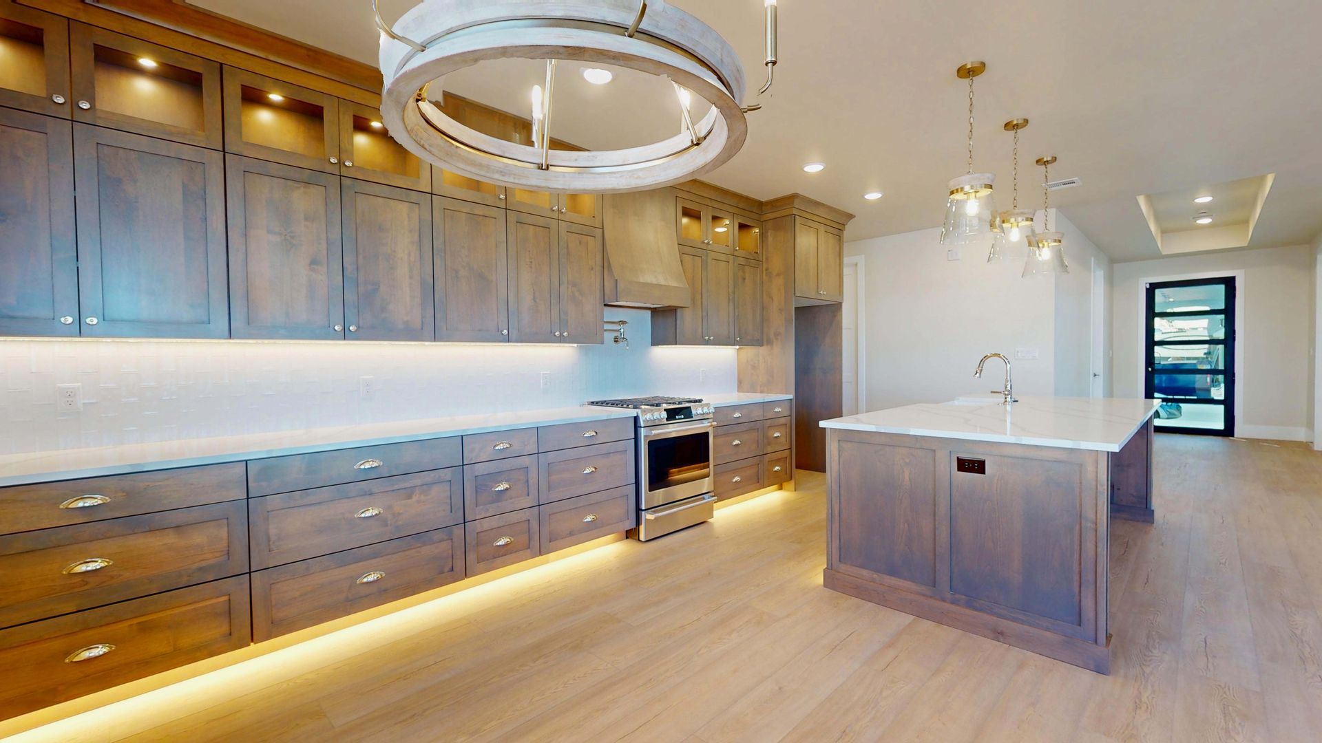 kitchen in a home