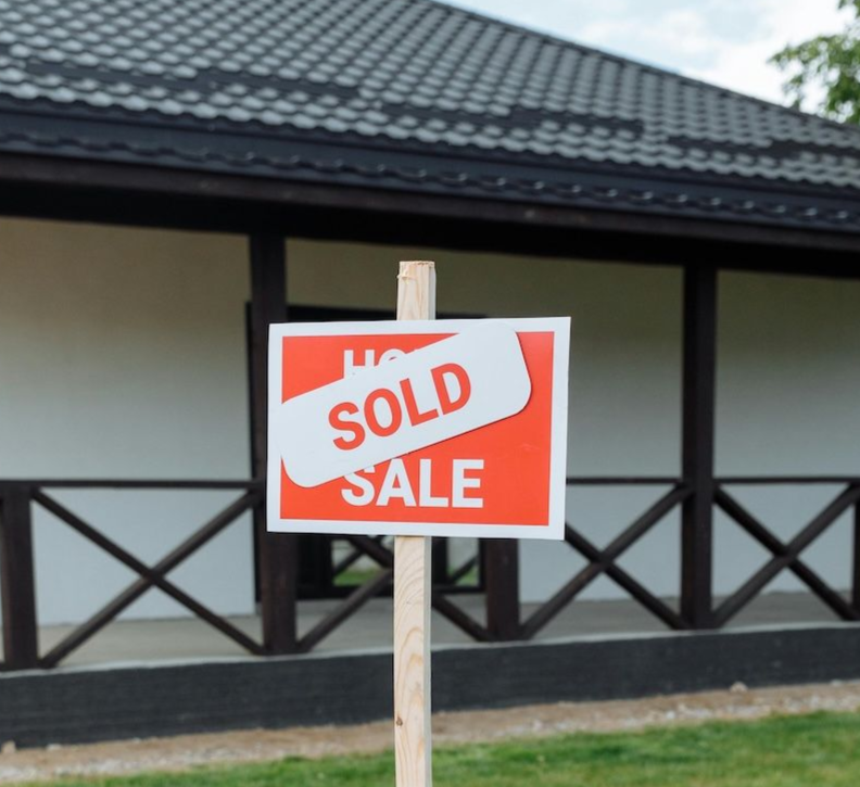 home for sale sign