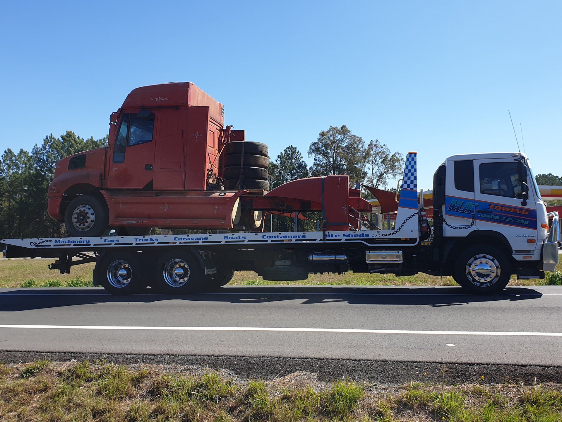 Trucks — River Heads, QLD — MJK Towing