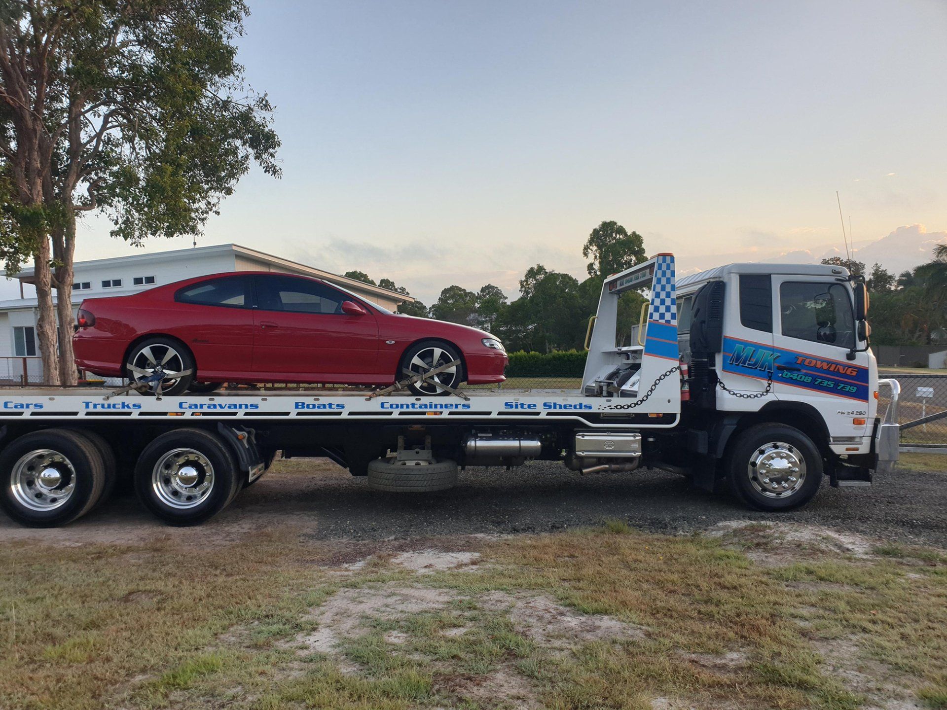 Cars — River Heads, QLD — MJK Towing
