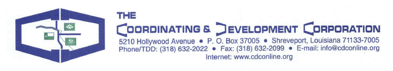 A logo for the coordinating and development corporation