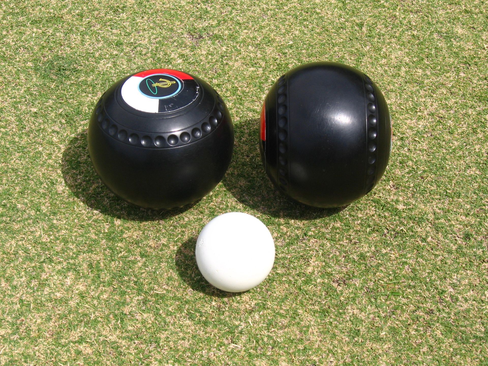 Group of Bowls balls