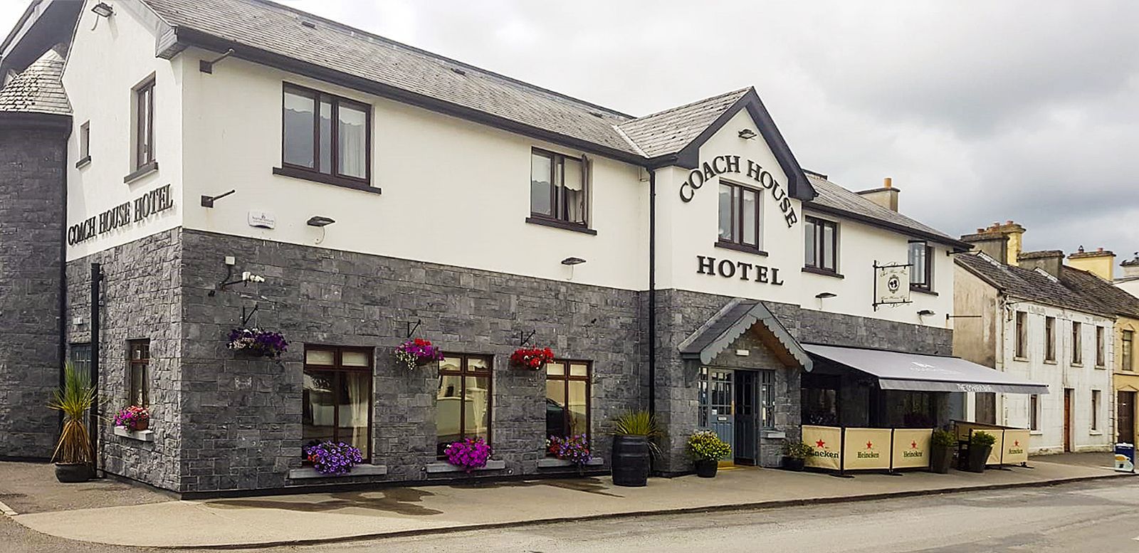 Front elevation of the Coach House Hotel, Ballymote