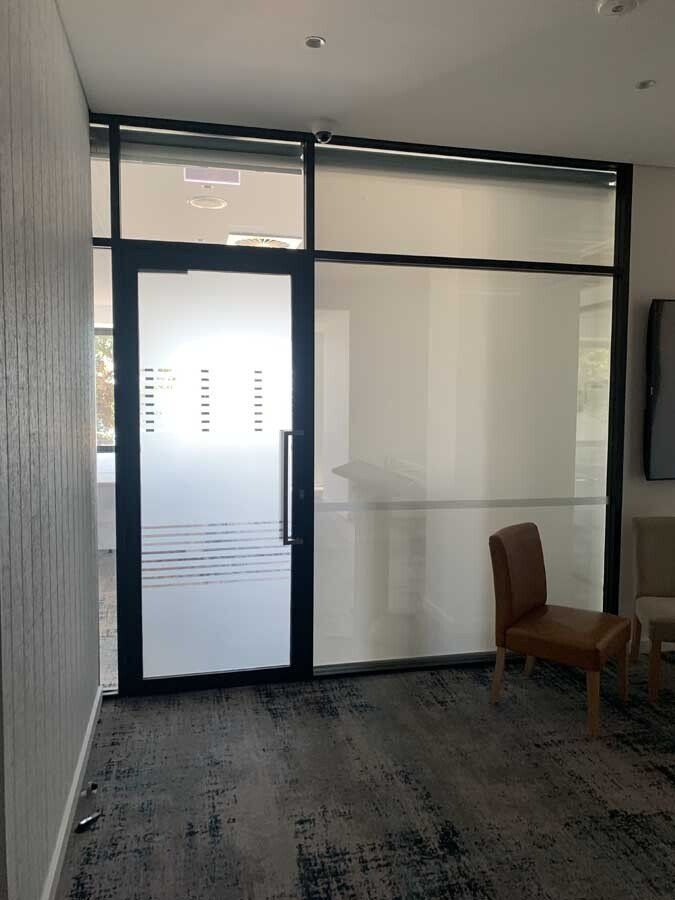 Office Glass Screen — Jamisontown, NSW — Penrith Valley Glass