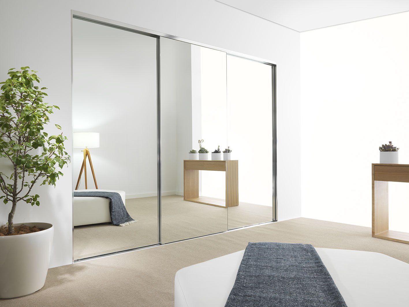 Pristine Mirror Wardrobe Doors Penrith, NSW