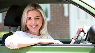 Vehicle driving lessons for women