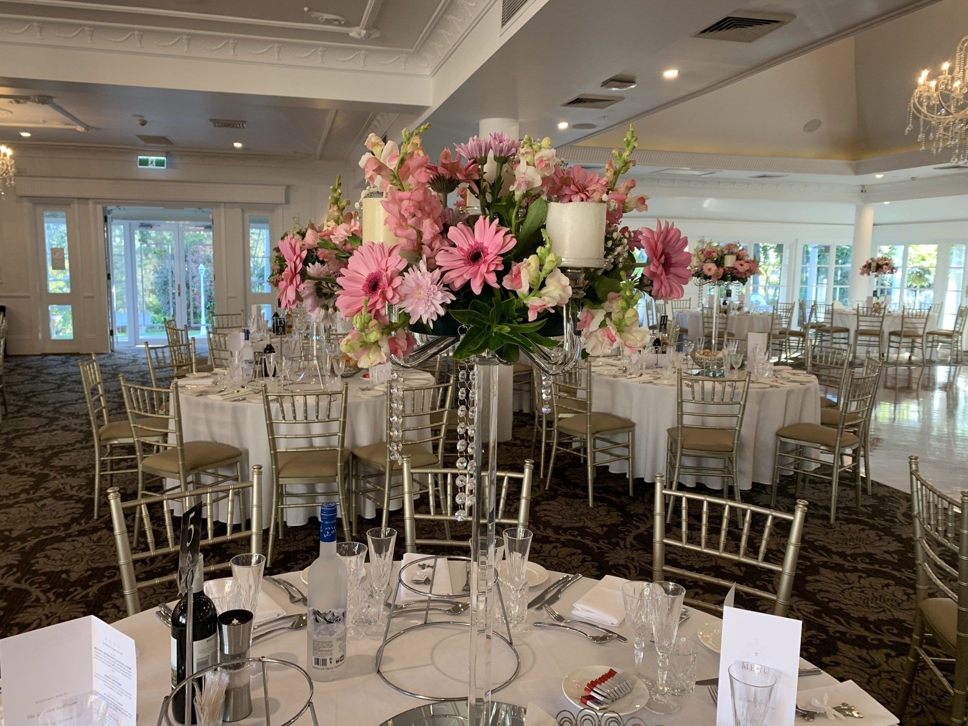 Event Decor Sydney, NSW Affordable Chair Covers & Candelabras