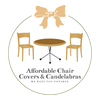 Affordable Chair Covers And Candelabras