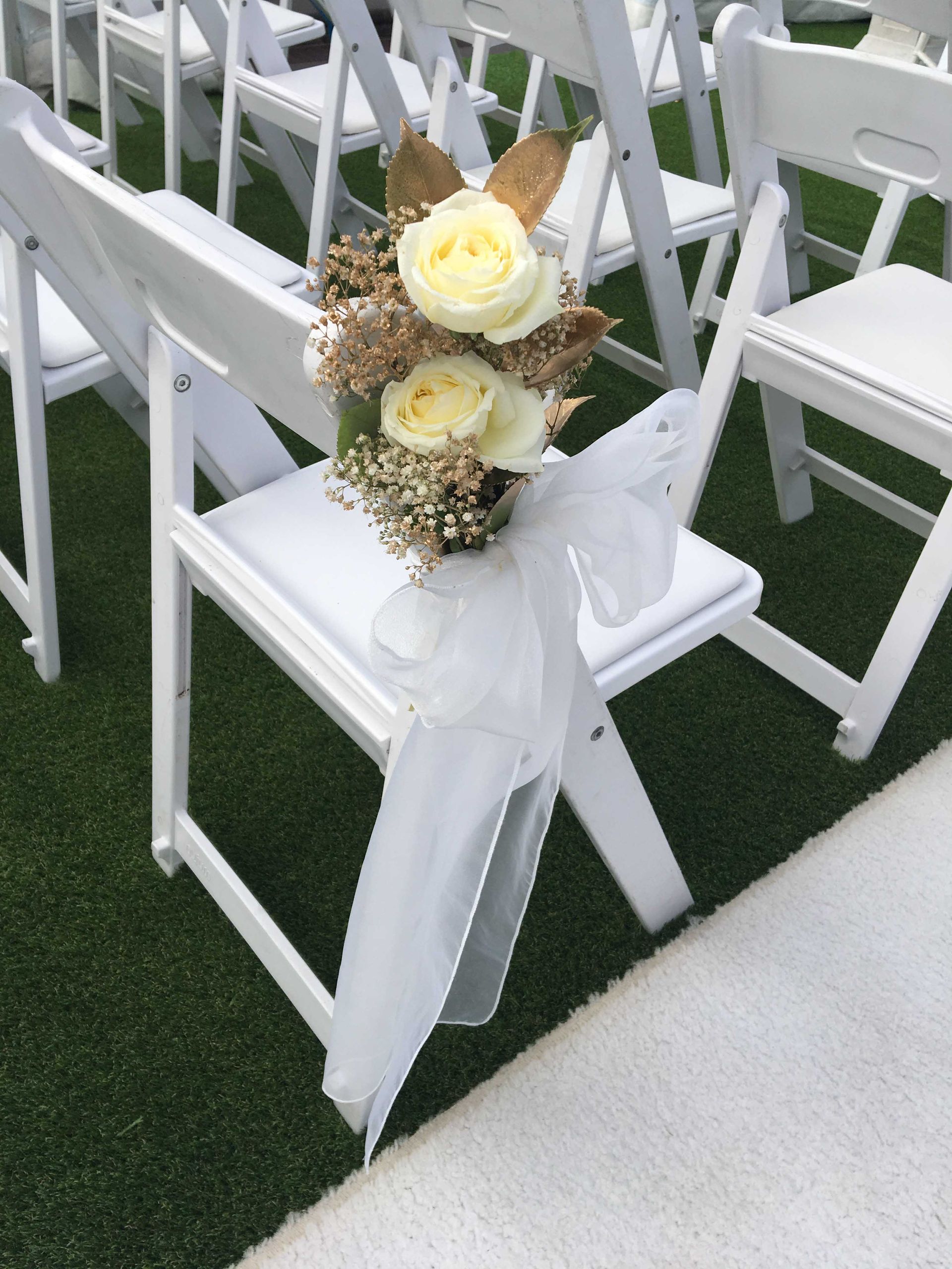 Ceremony Chair Hire — Sydney, NSW — Affordable Chair Covers & Candelabras