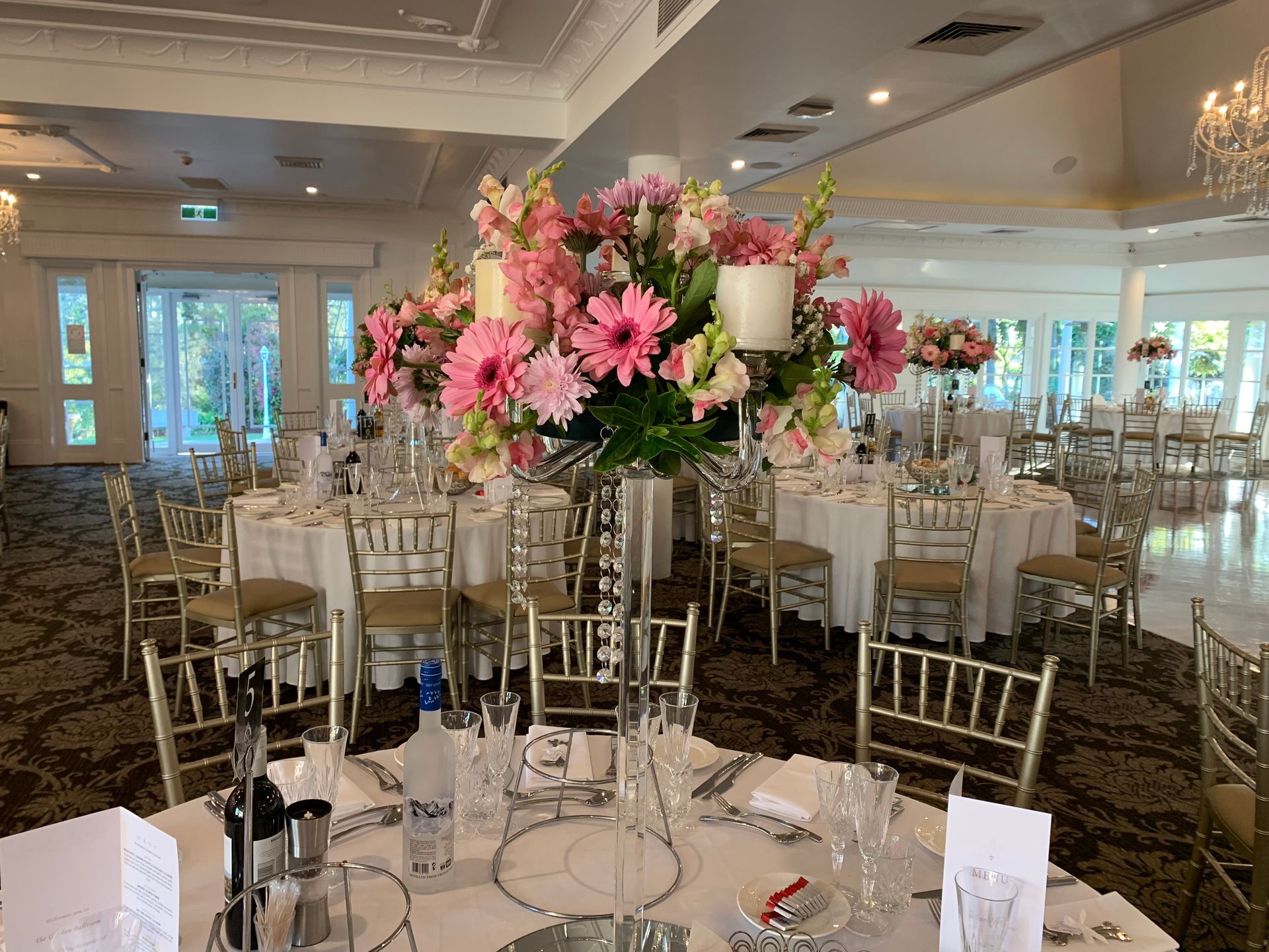 Bridal Holding White Flowers — Pialba, QLD — Wide Bay Crane Hire