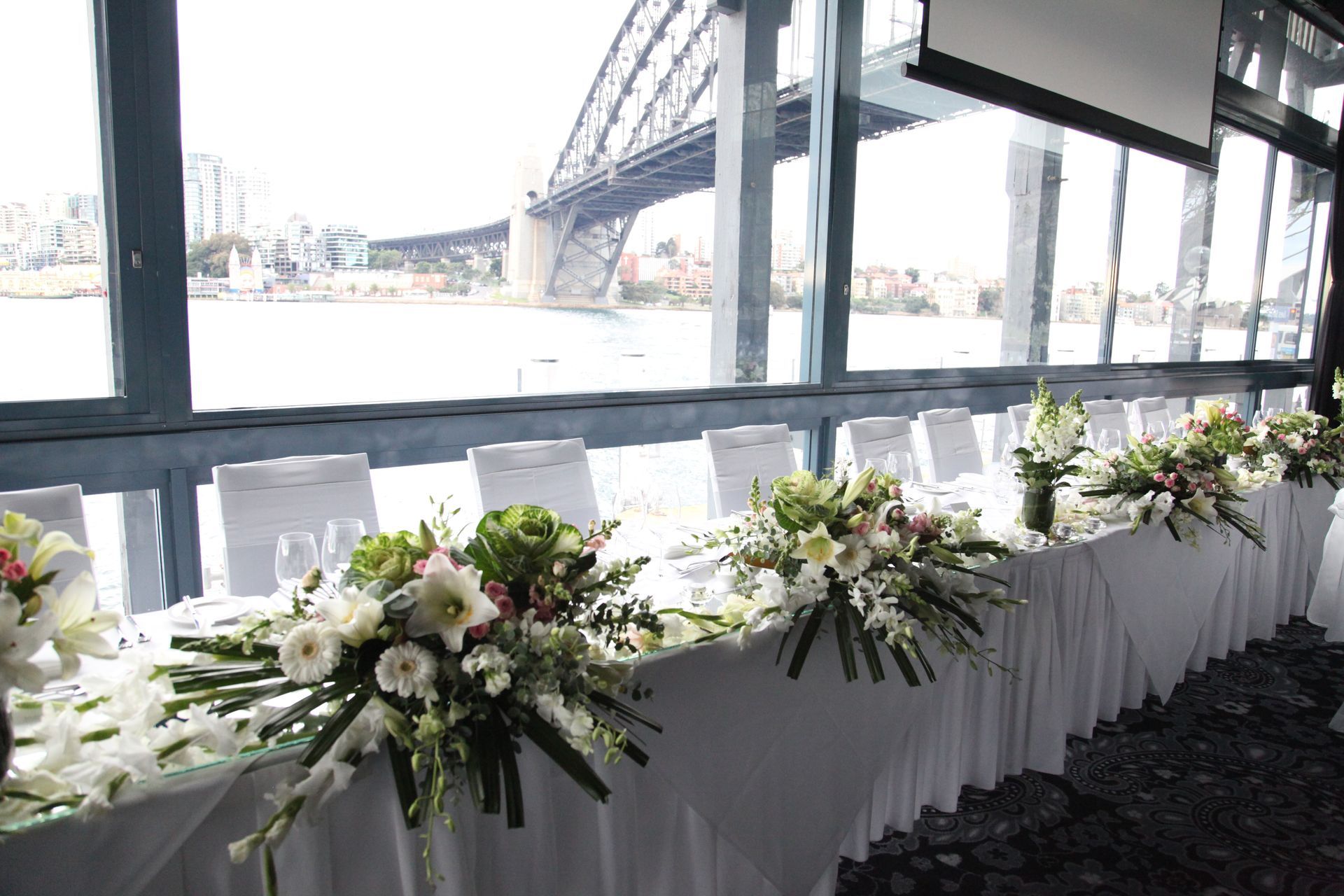 Bridal Holding White Flowers — Pialba, QLD — Wide Bay Crane Hire