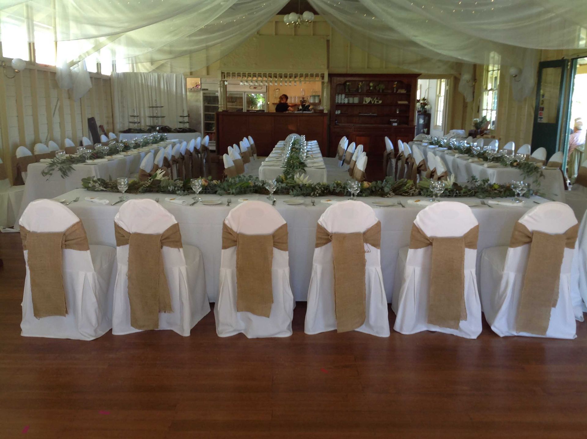 Chair with Gold Misc. Sashes — Sydney, NSW — Affordable Chair Covers & Candelabras