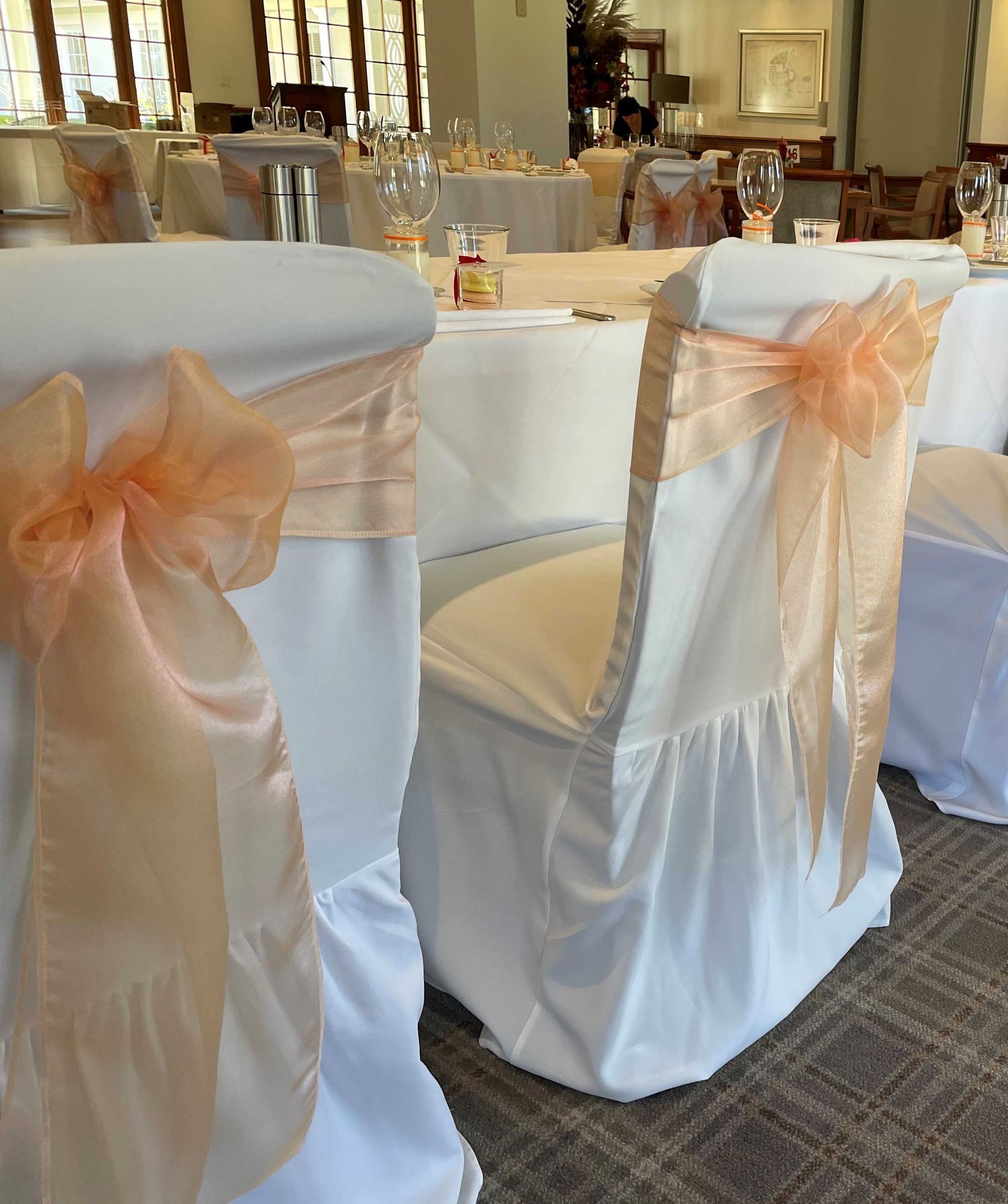 Staircase Flower Ideas — Sydney, NSW — Affordable Chair Covers & Candelabras