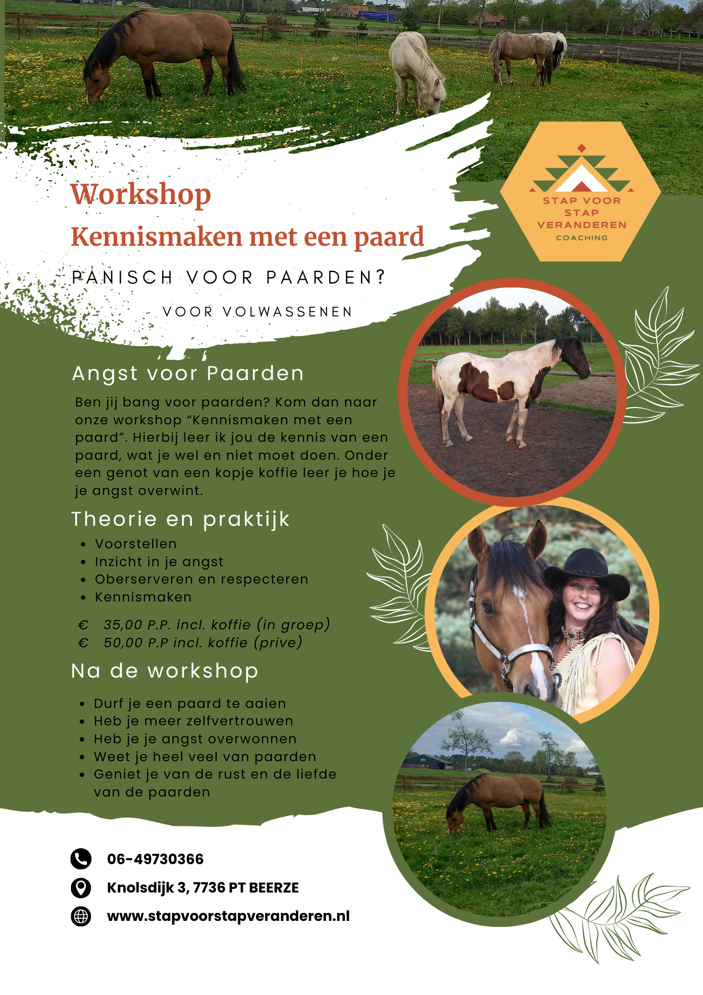 Workshop Kennismaken met een paard