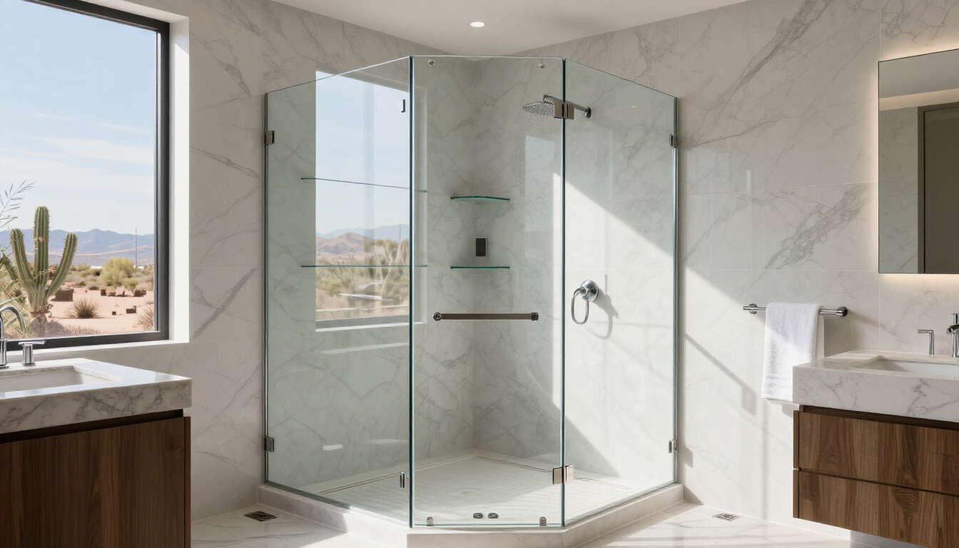 Luxury Frameless Shower