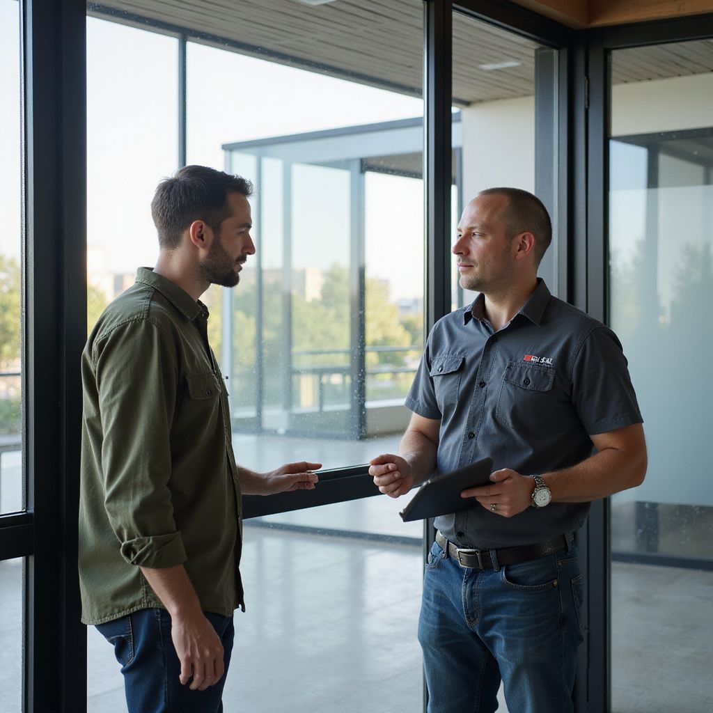 Commercial storefront glass in Phoenix, AZ