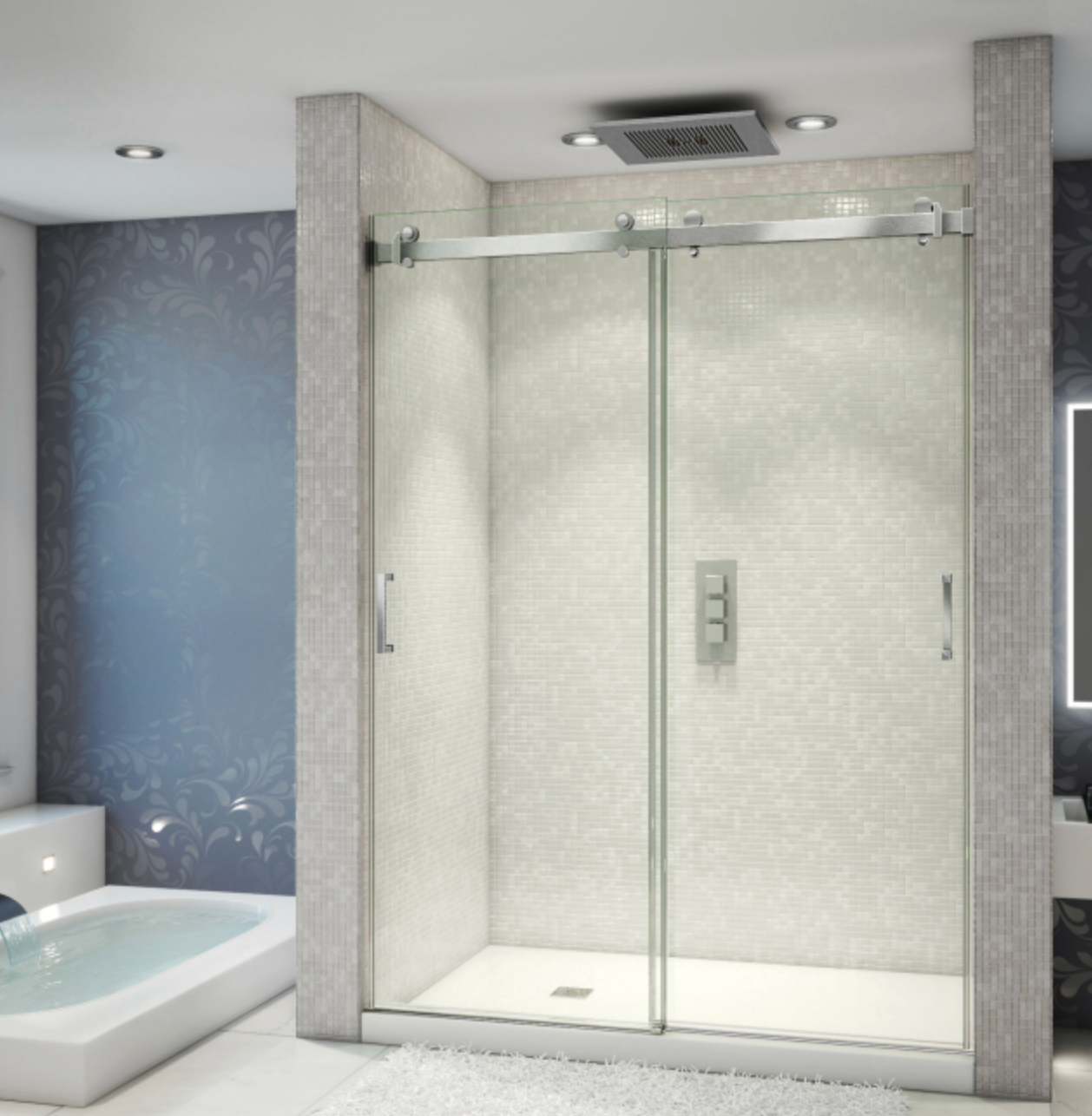 Grand Canyon Frameless Sliding Shower Doors