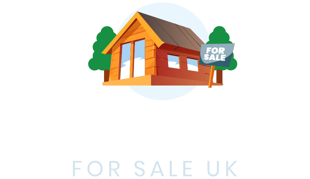 Log cabins for sale logo