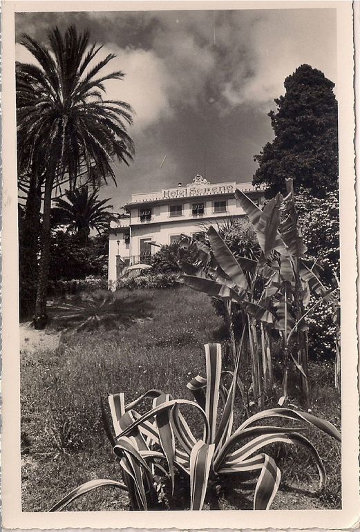 old photo of hotel