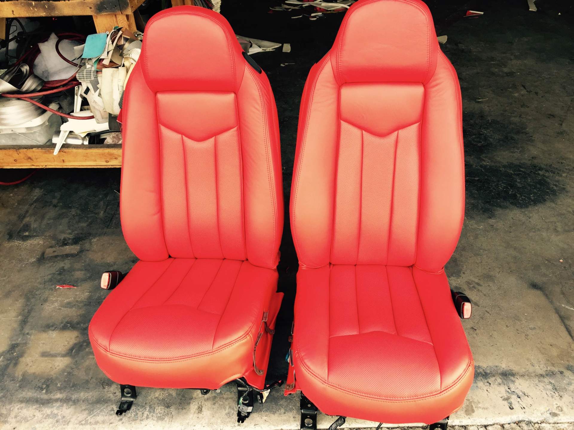 Reupholstered Seats