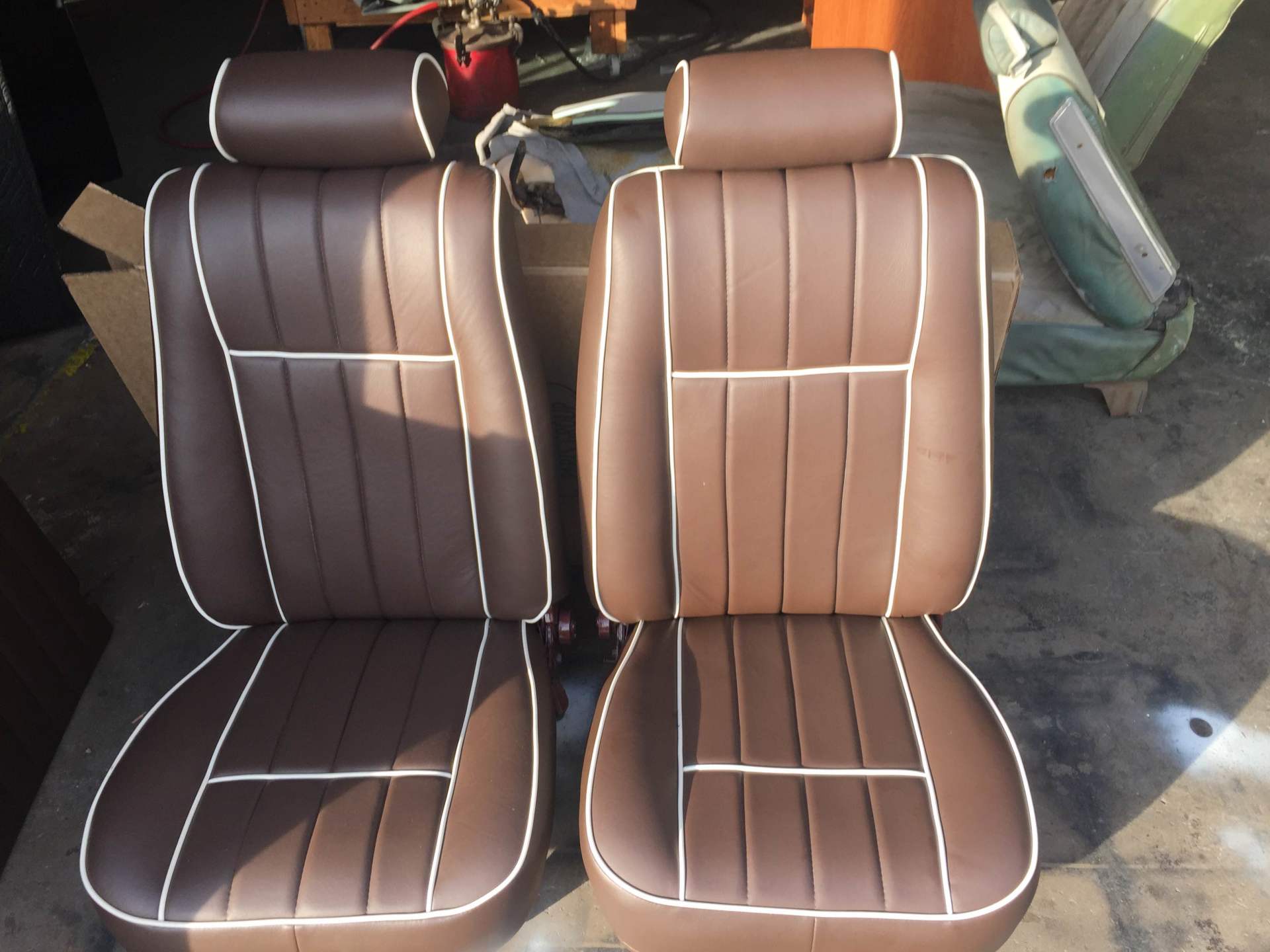 Reupholstered Seats