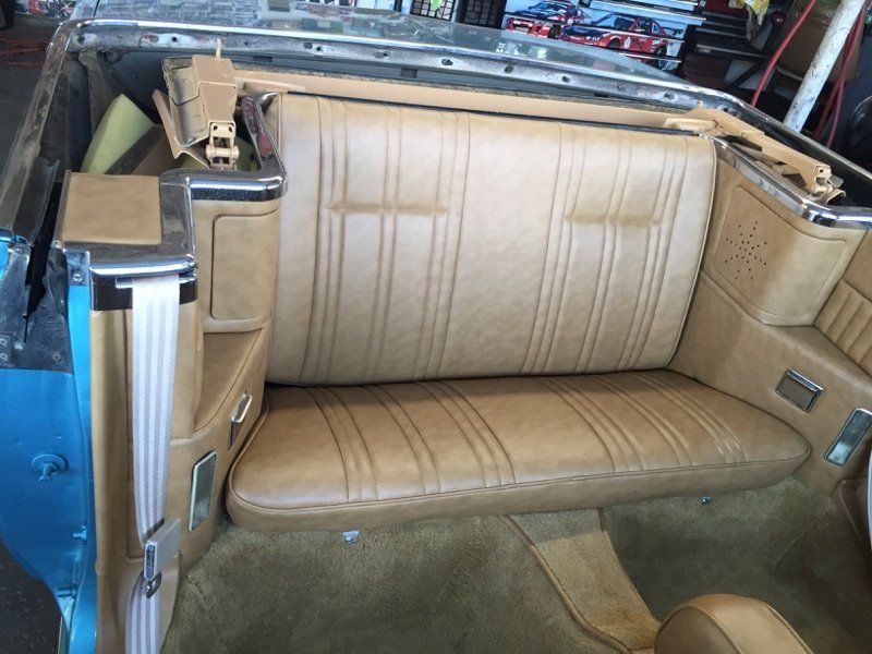 Reupholstered Seats