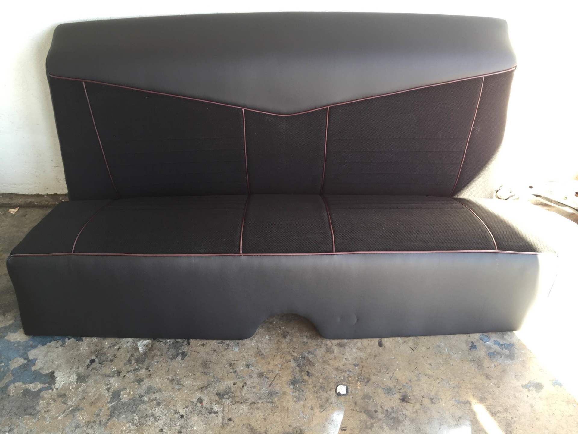 Reupholstered Seat