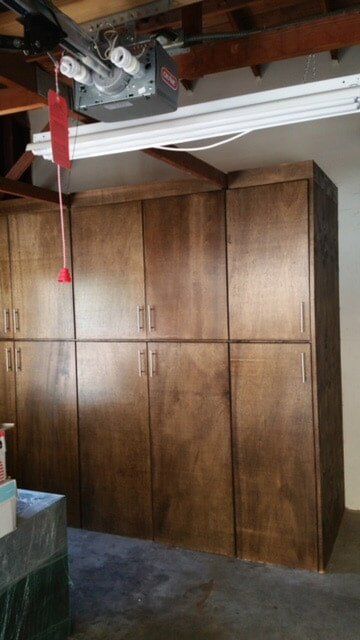 Wooden Cabinet Front View — Repairs and Maintenance in Glendale, CA