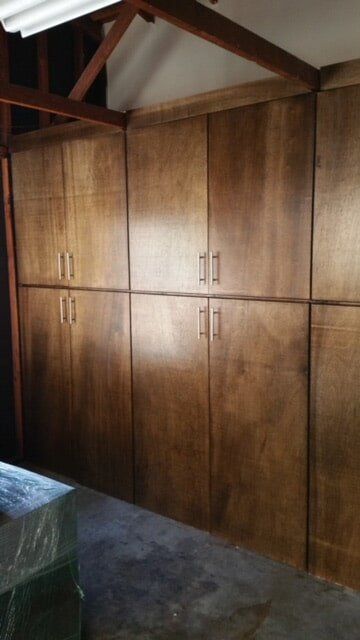 Wooden Cabinet Side View — Repairs and Maintenance in Glendale, CA