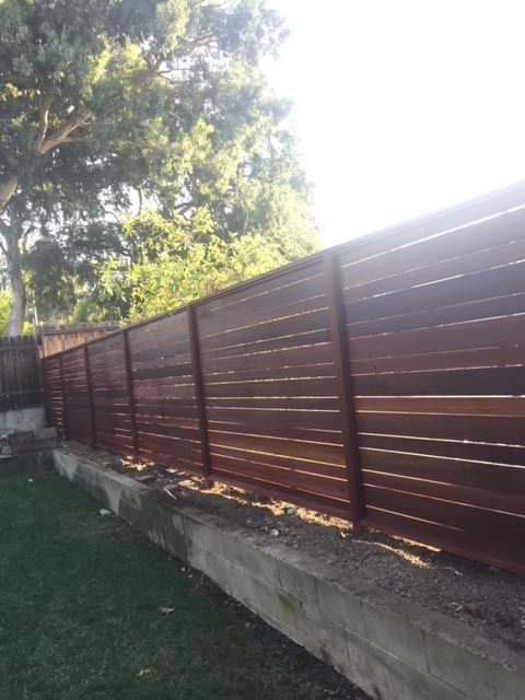 Wooden Fence — Repairs and Maintenance in Glendale, CA