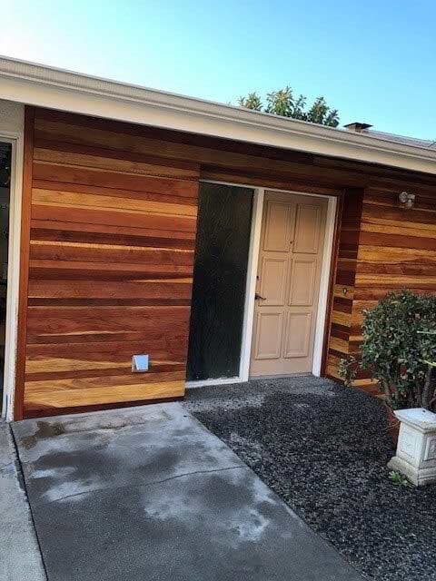 Finished Wooden Siding — Repairs and Maintenance in Glendale, CA