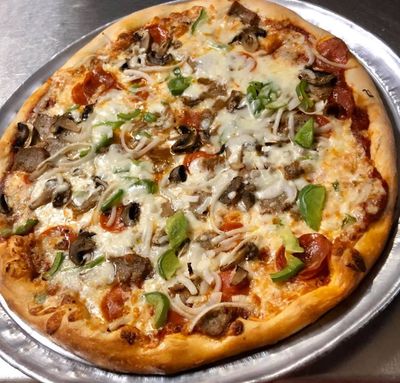 Assorted Pizza — Bradenton, FL — San Remo Pizza & Pasta