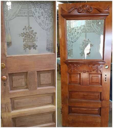 Home Door — Wood Finishing in Addison, IL