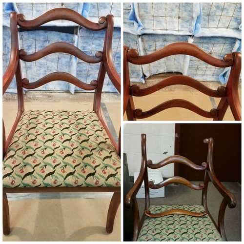 Repaired Chair — Wood Finishing in Addison, IL