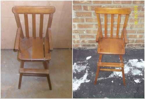 Wooden Chair Repair — Wood Finishing in Addison, IL