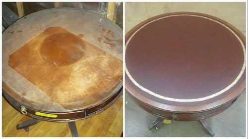 Round Table — Wood Finishing in Addison, IL