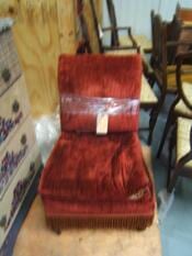 Under repaired chair — Wood Finishing in Addison, IL