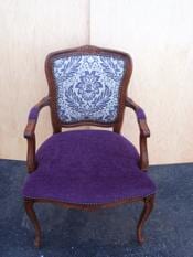Violet Chair — Wood Finishing in Addison, IL