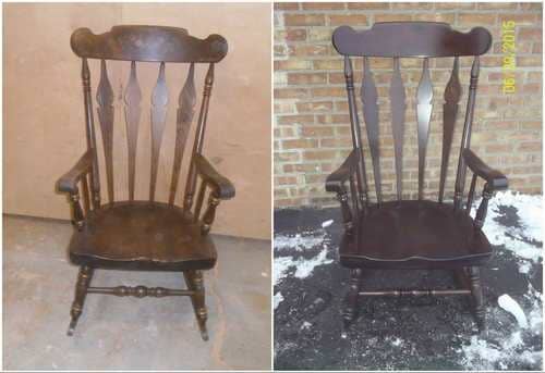 Antique Chair — Wood Finishing in Addison, IL