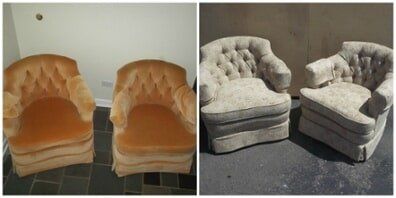 Upholstered Chairs — Wood Finishing in Addison, IL