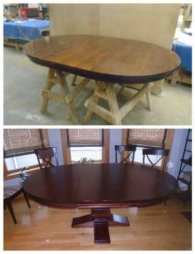 Dining Table — Wood Finishing in Addison, IL