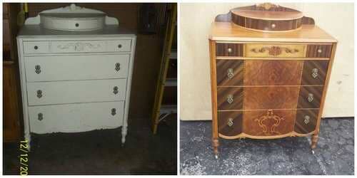 Eight Drawer Dresser — Wood Finishing in Addison, IL