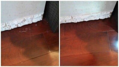 On Site touch-up wood floor — Wood Finishing in Addison, IL