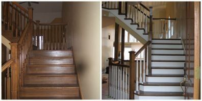 Staircase — Wood Finishing in Addison, IL