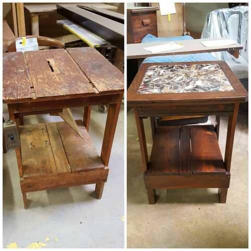 Small Table — Wood Finishing in Addison, IL
