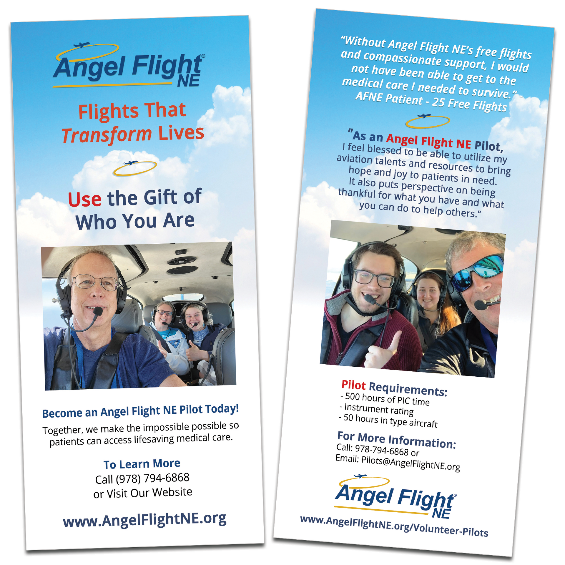 Rack Card for Medical Non-Profit