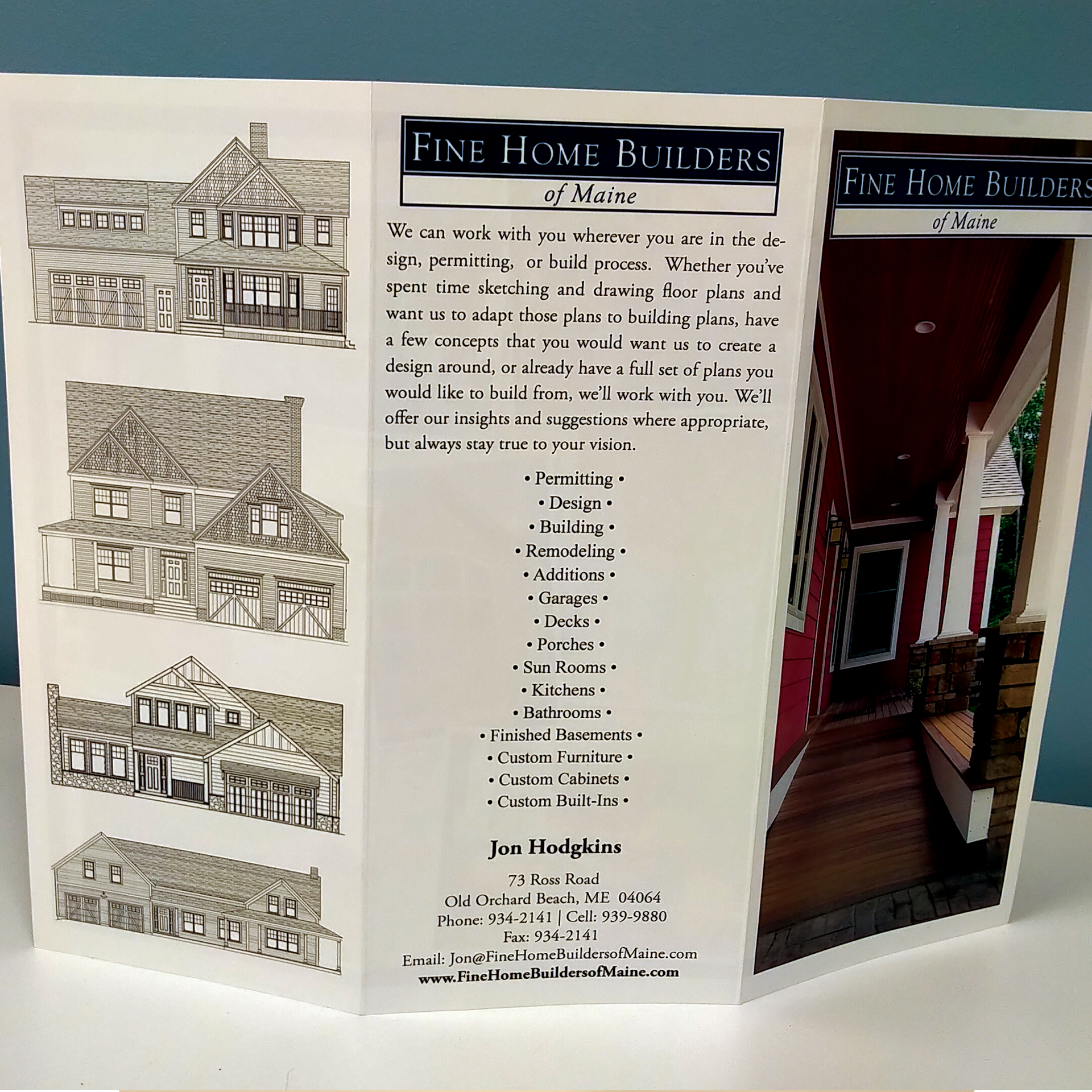 Home Builder Brochure Design