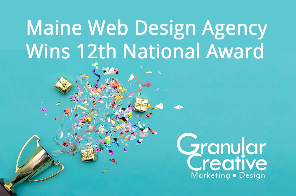 Maine Web Design Agency Wins 12th National Design Award