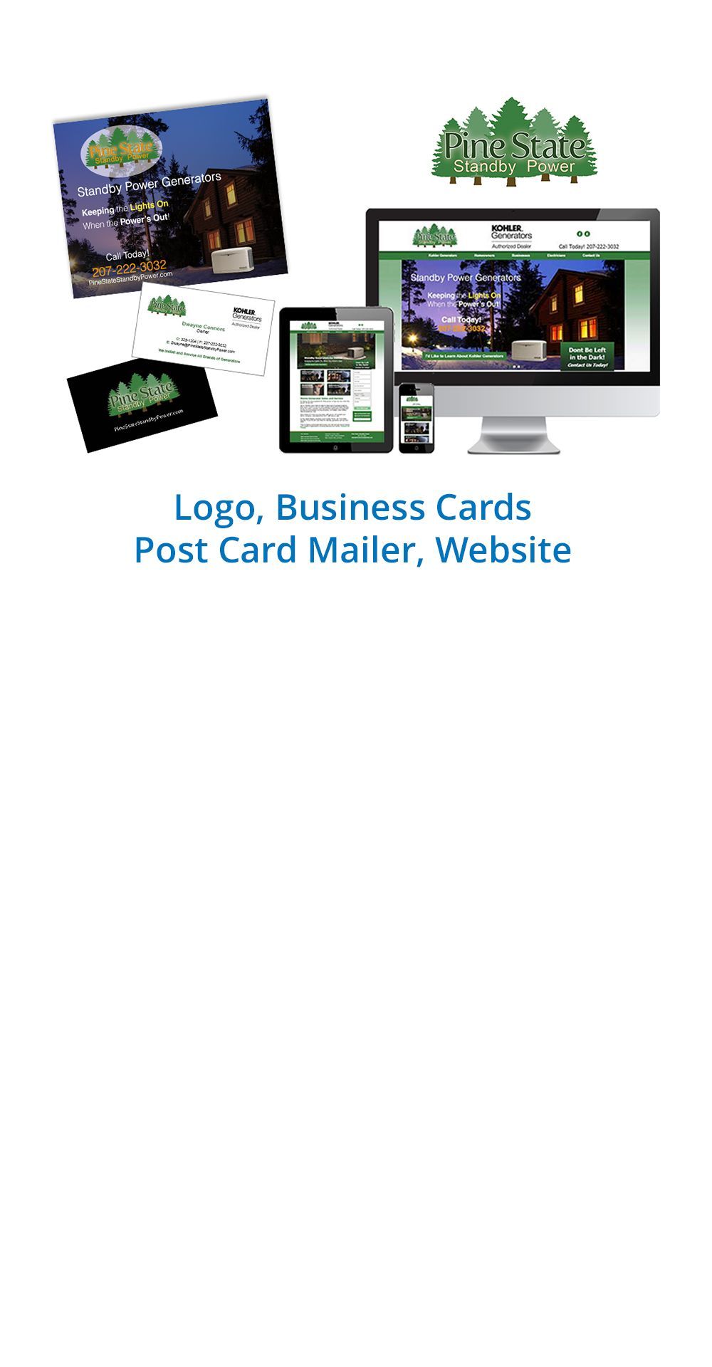 Home Builder Marketing for Electrician Website Design, Branding, Logo Design