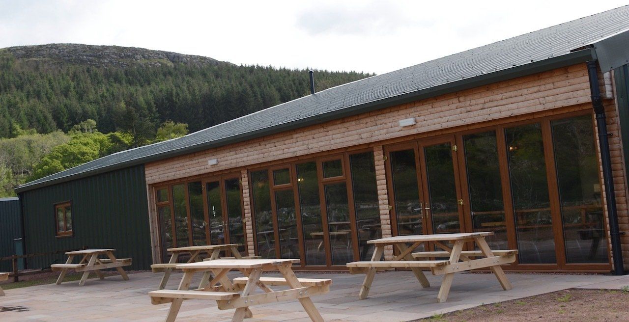 Bainloch Visitor Centre Cafe Deer Viewing Area Bainloch Deer Park Dalbeattie Dumfries and Galloway